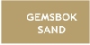 Gemsbok Sand
